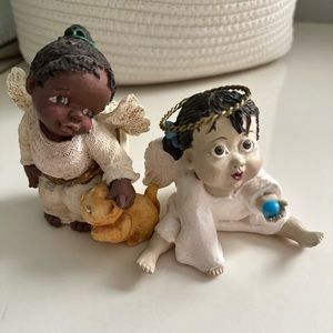 Vintage soulmate sandy doll and an angel